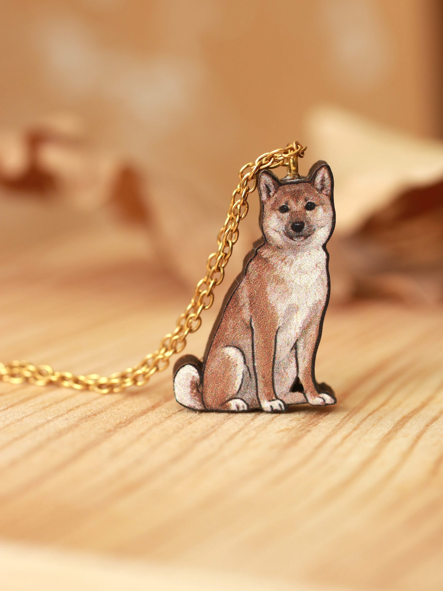 Shiba inu necklace