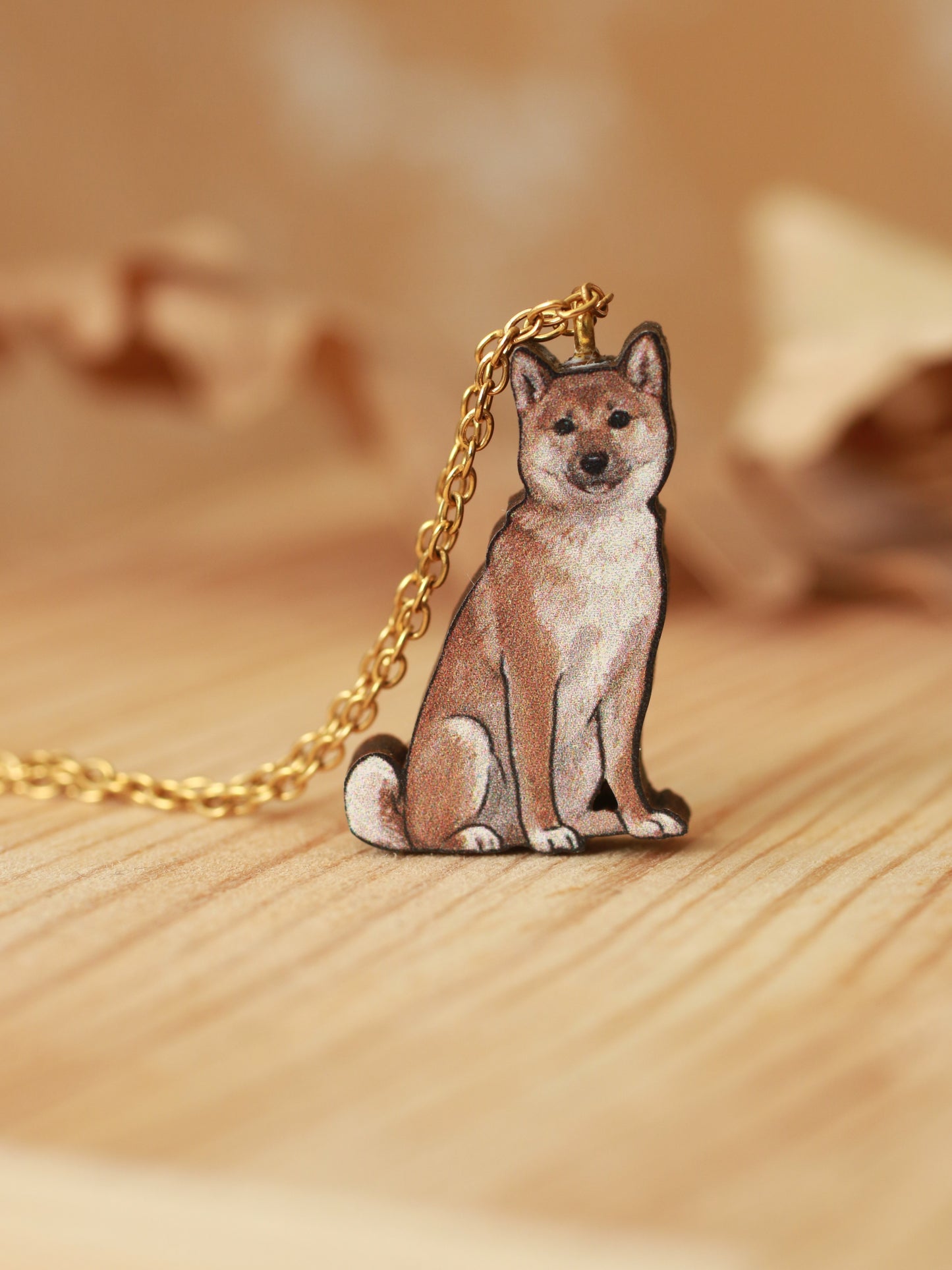 Shiba inu necklace