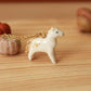 Horse necklace - 22k gold details