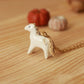 Horse necklace - 22k gold details