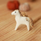 Horse necklace - 22k gold details