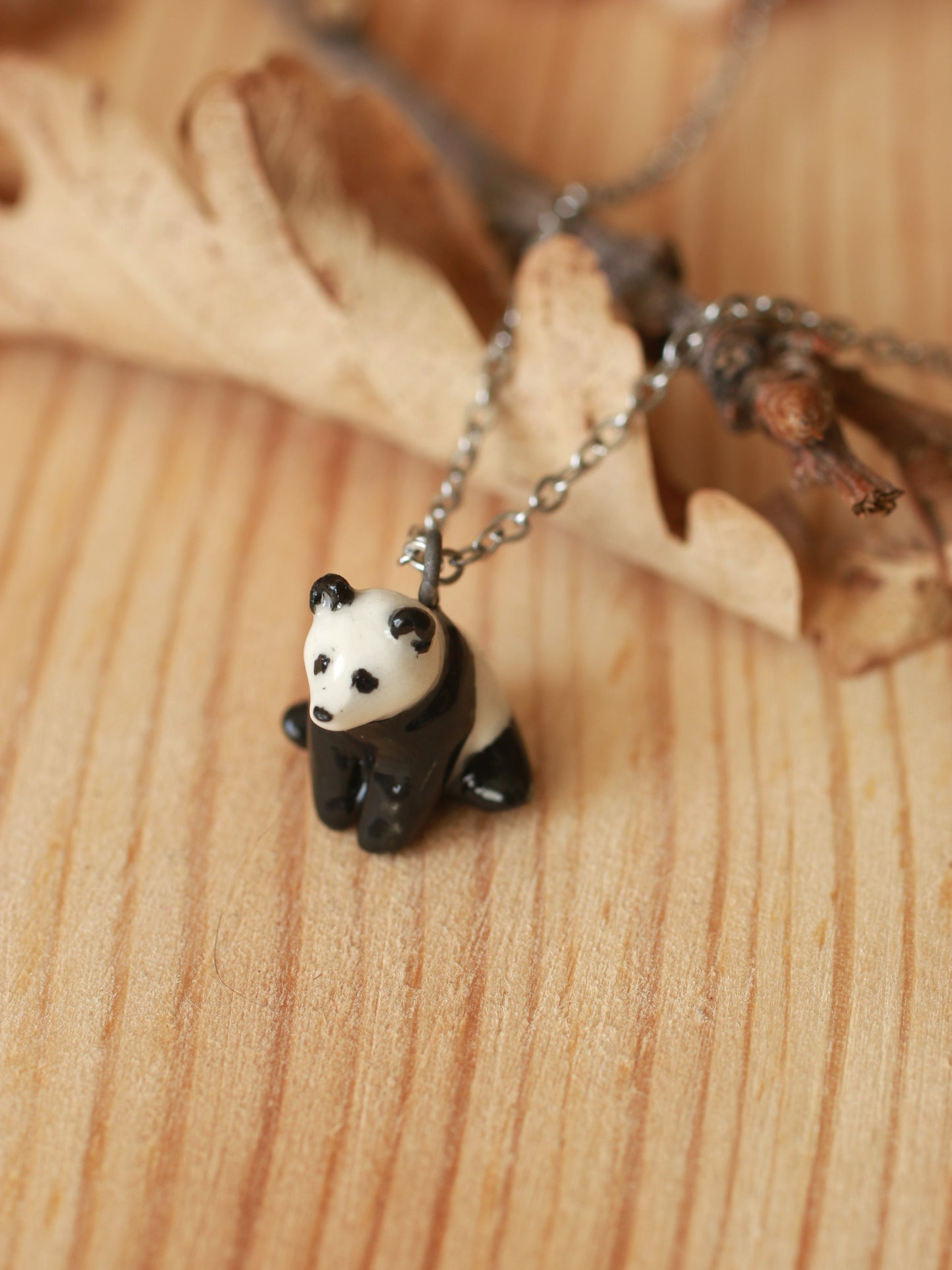 Panda necklace