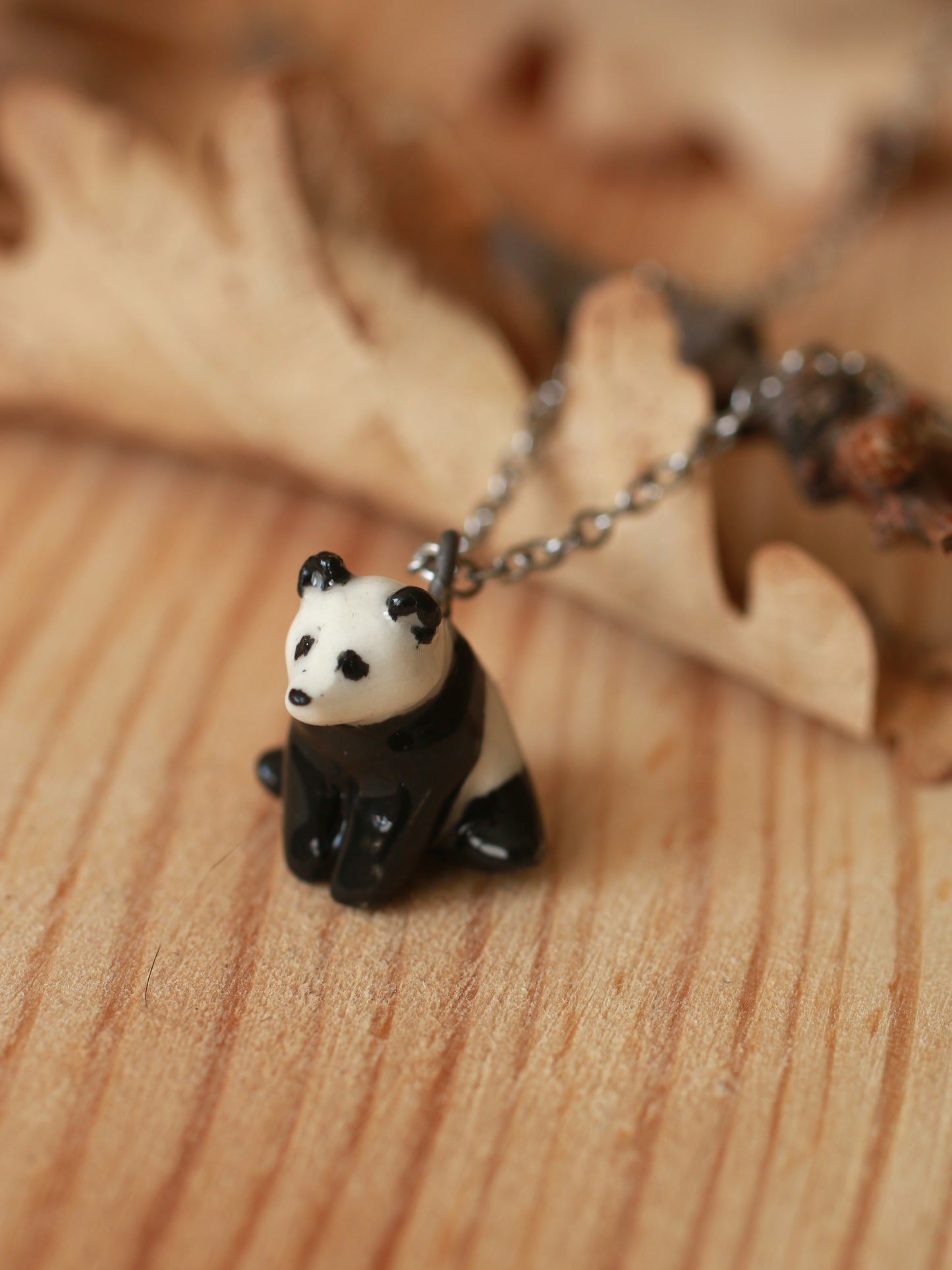 Panda necklace