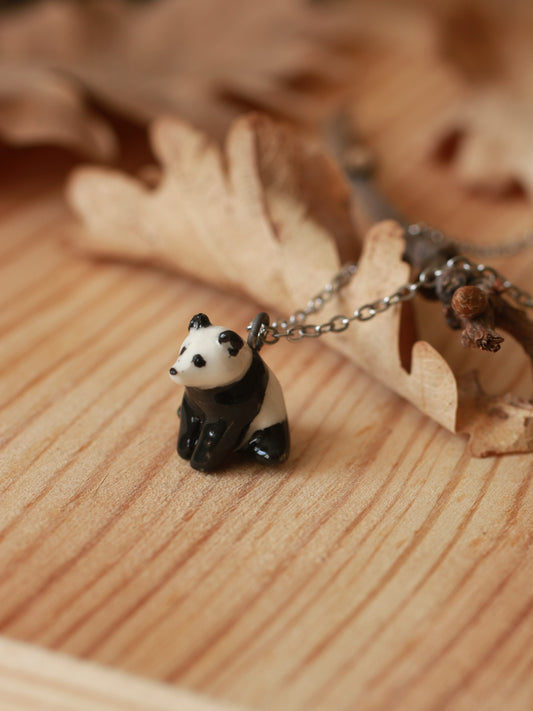 Panda necklace