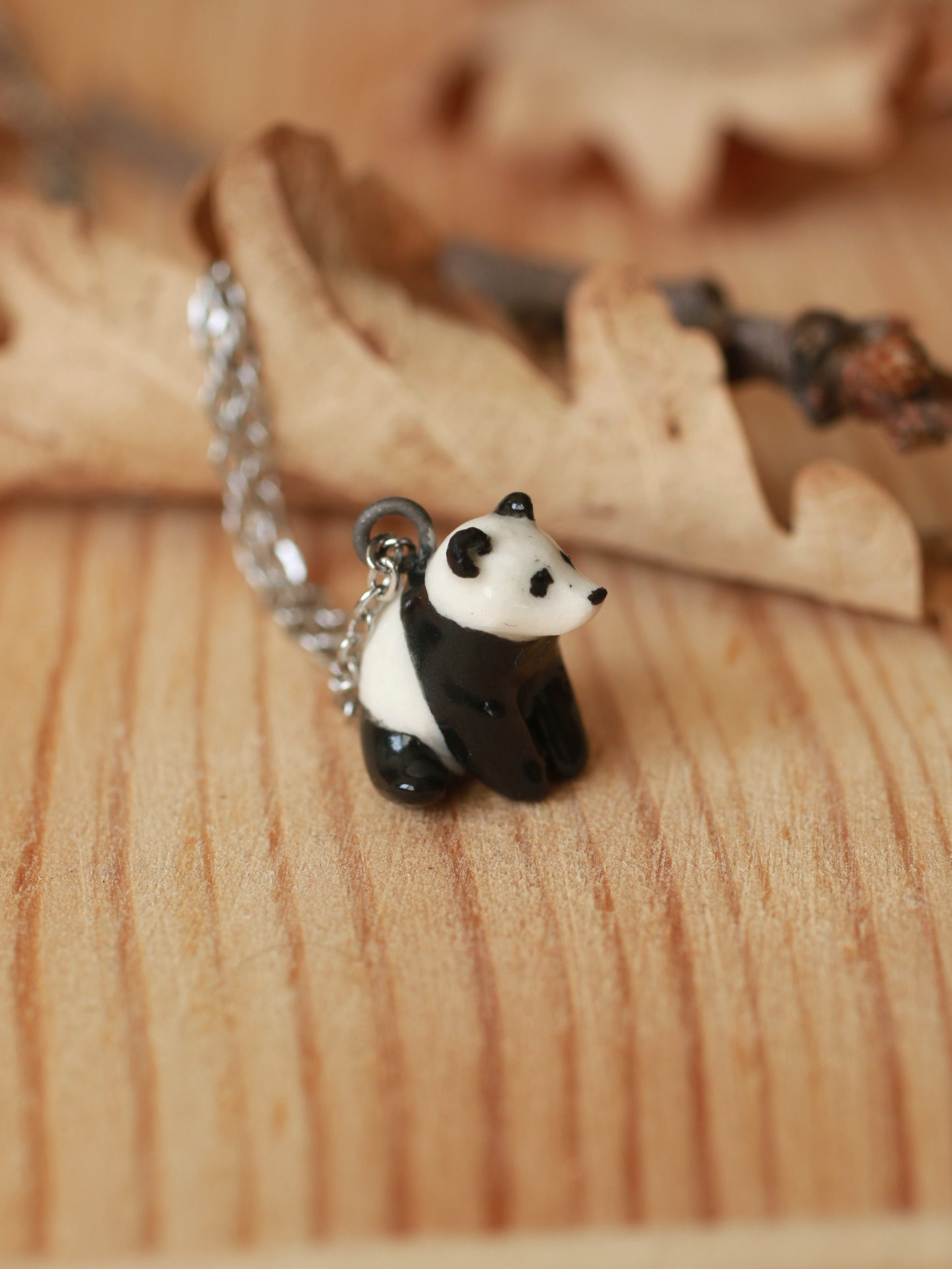 Panda necklace