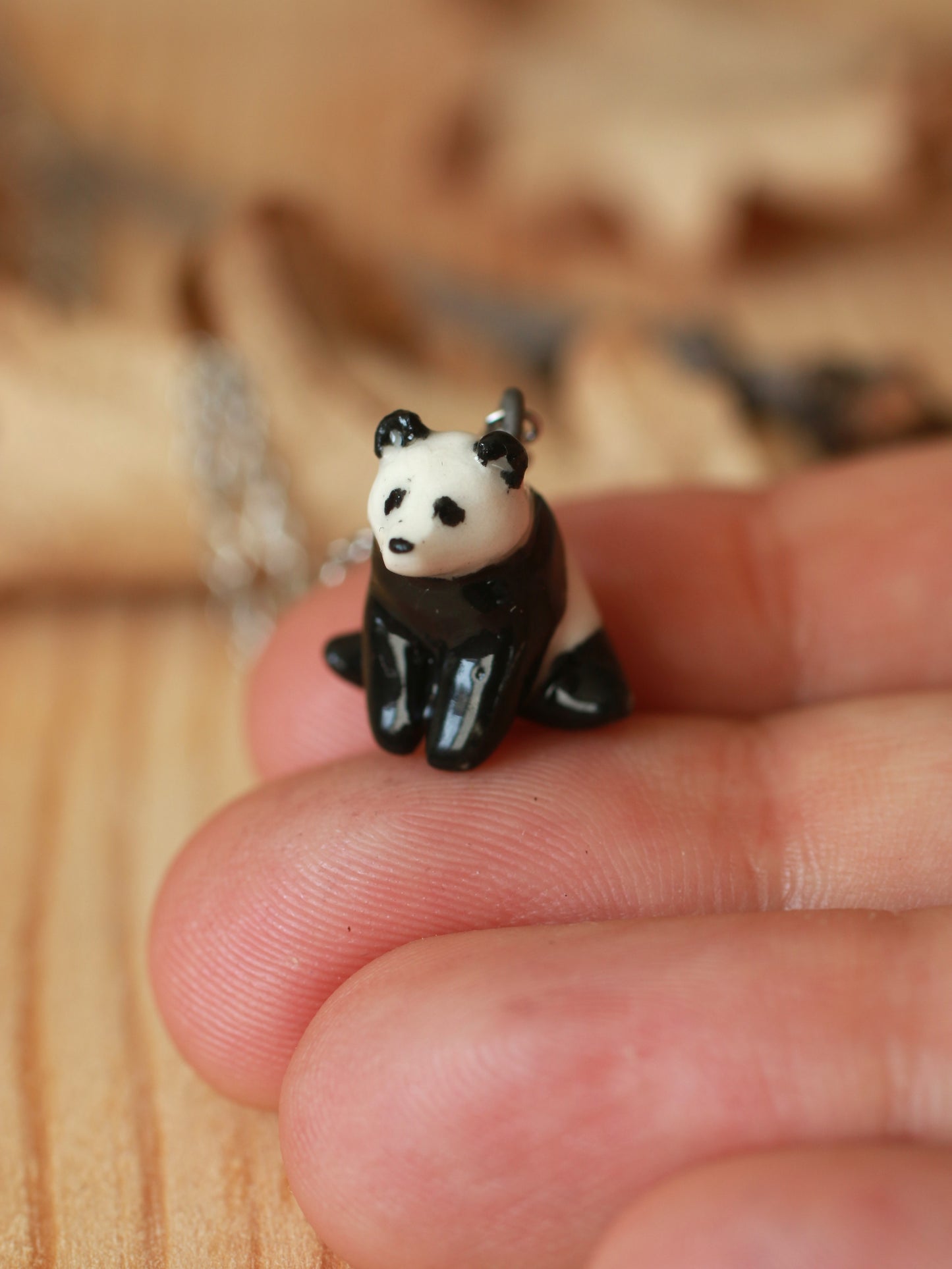 Panda necklace