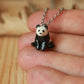 Panda necklace