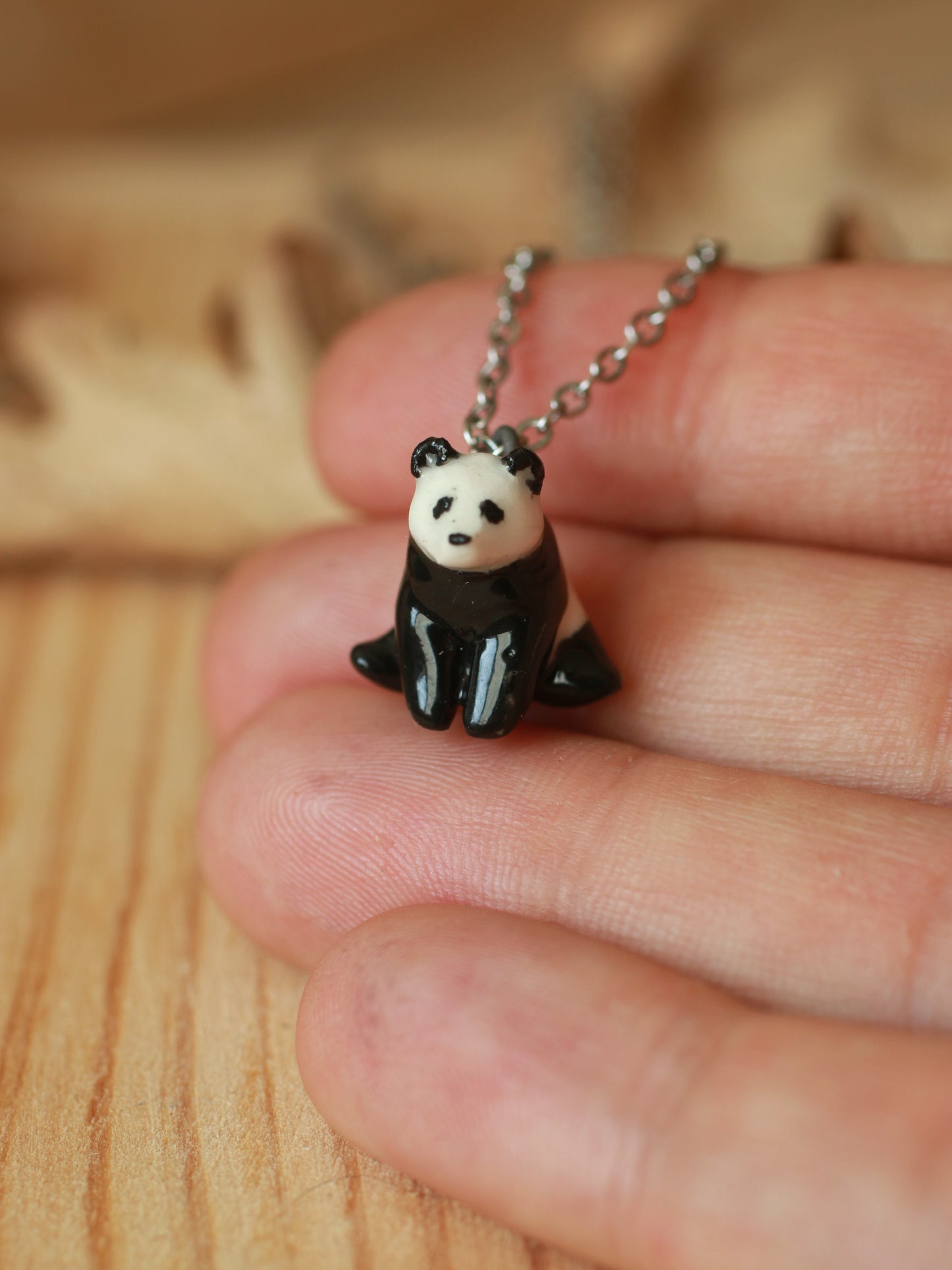 Panda necklace