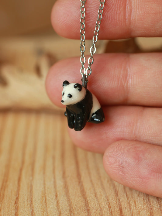 Panda necklace