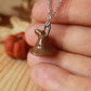 Ceramic Witches hat necklace