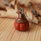 Ceramic Witches hat necklace