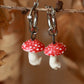 Fly-agaric Mushroom earrings