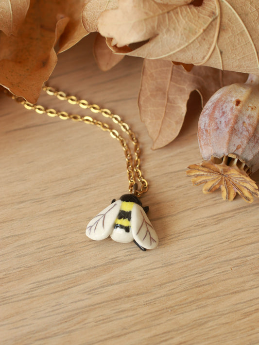 Bumblebee necklace