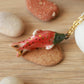 Salmon necklace