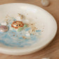 Turtle in the sea Ring Dish - Porcelain jewelry dish