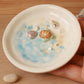 Turtle in the sea Ring Dish - Porcelain jewelry dish