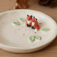 Foxes Ring Dish - Porcelain jewelry tray