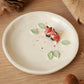 Foxes Ring Dish - Porcelain jewelry tray