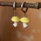 Mushroom earrings