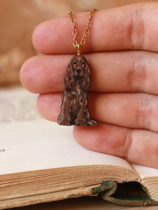 Cocker Spaniel necklace