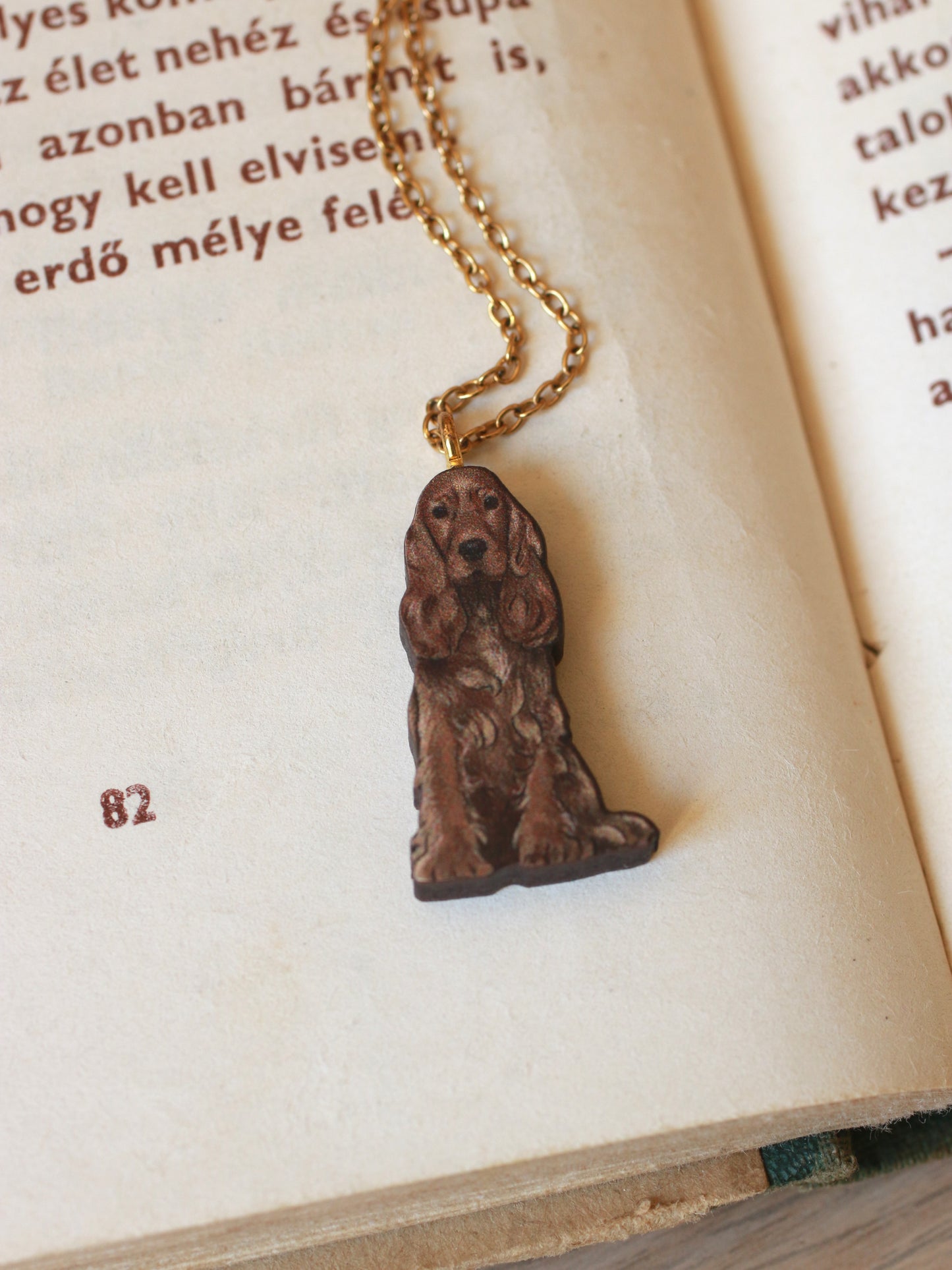 Cocker Spaniel necklace