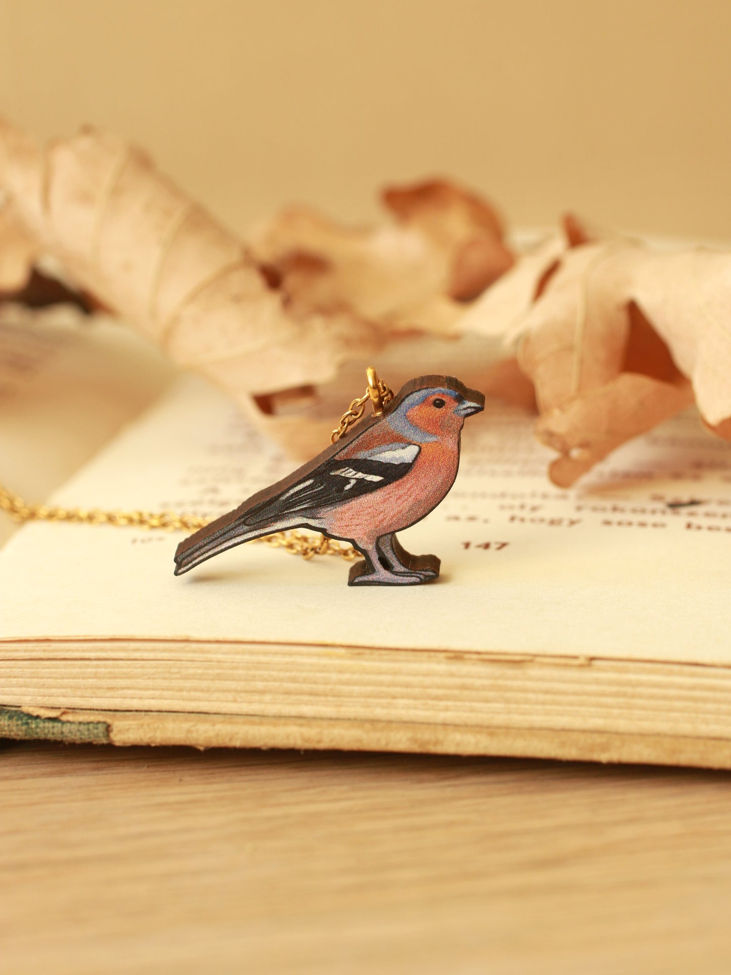 Chaffinch necklace