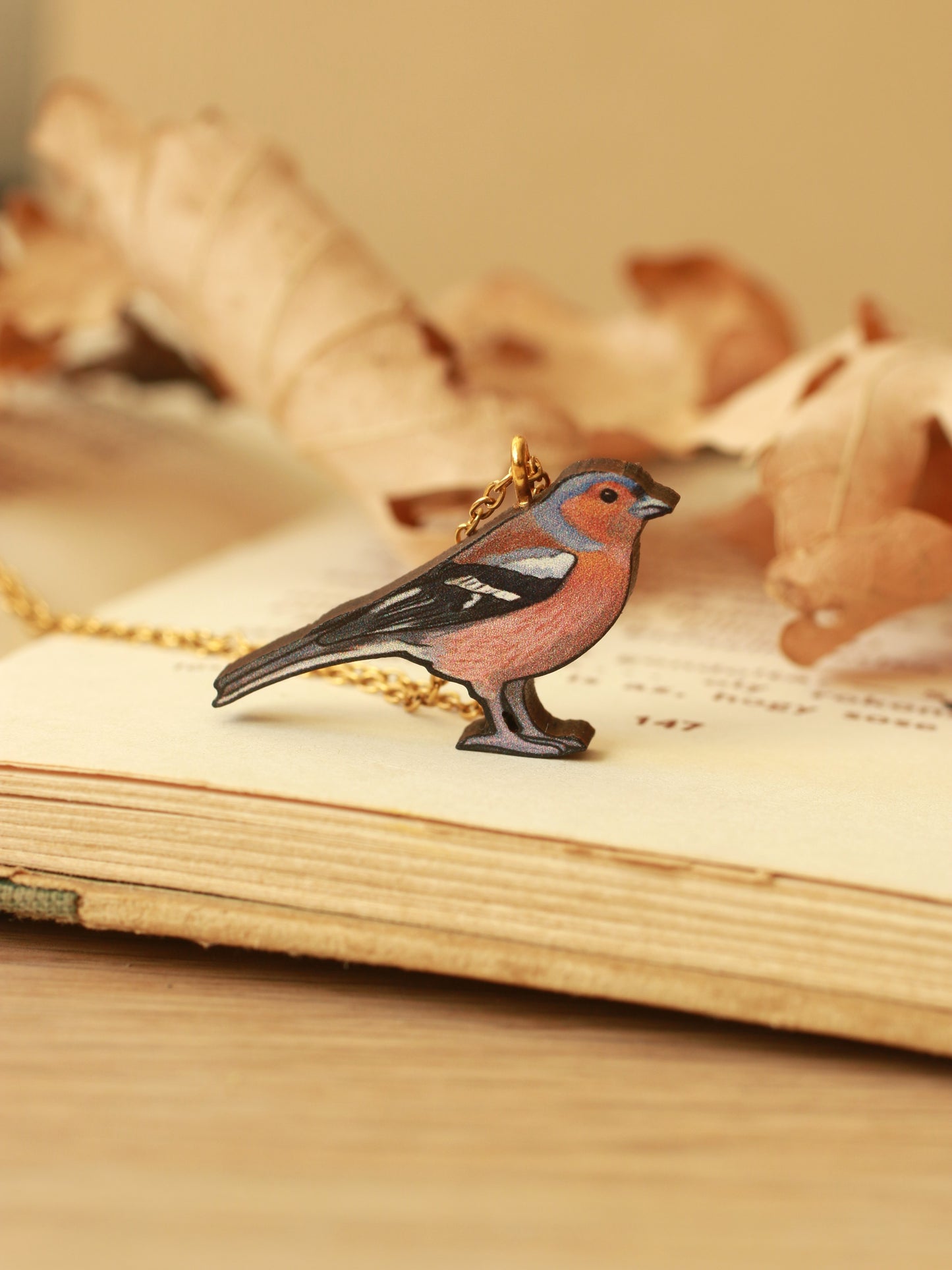 Chaffinch necklace