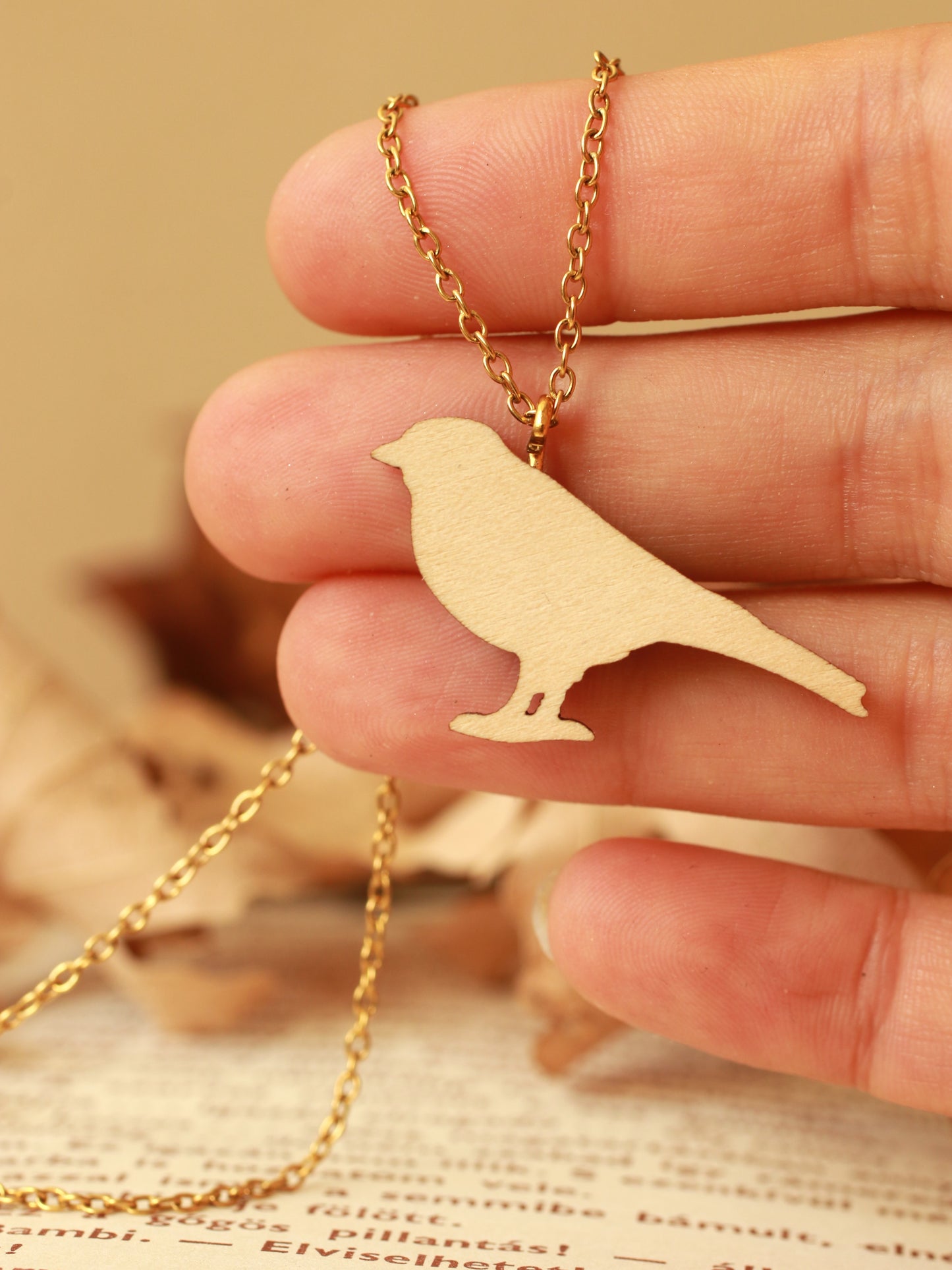 Chaffinch necklace