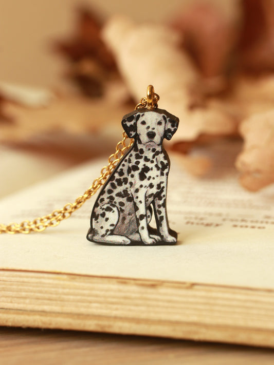 Dalmatian necklace