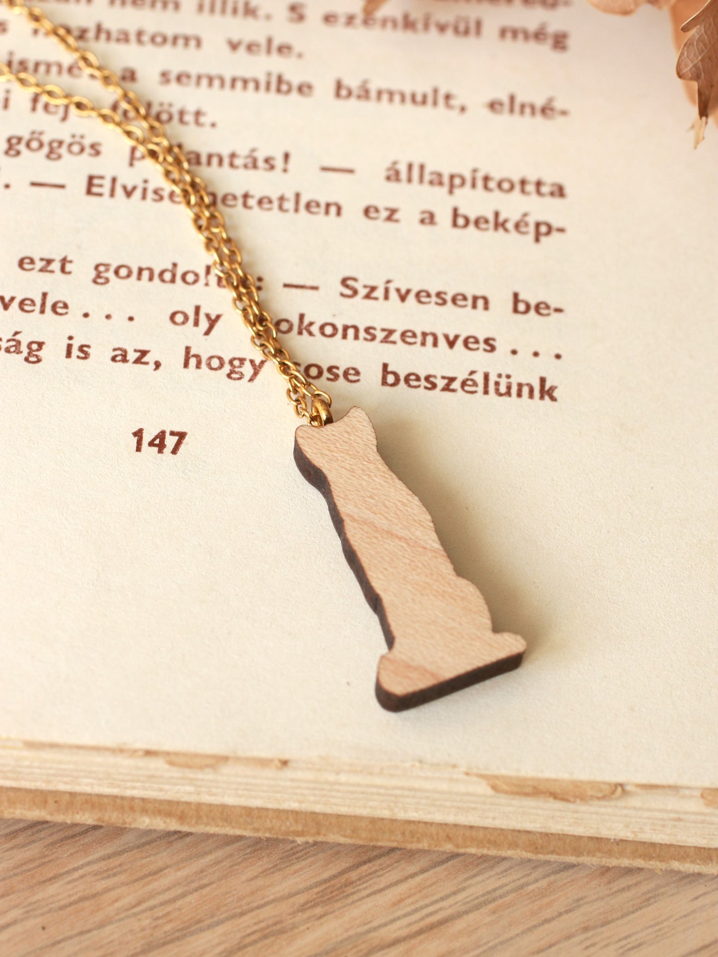 Pine marten necklace