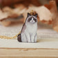 Ragdoll cat necklace