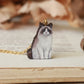 Ragdoll cat necklace