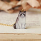 Ragdoll cat necklace