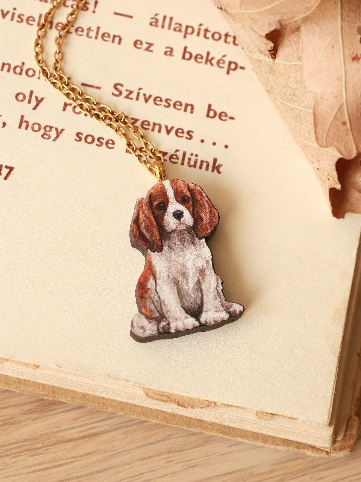 King Charles Spaniel necklace