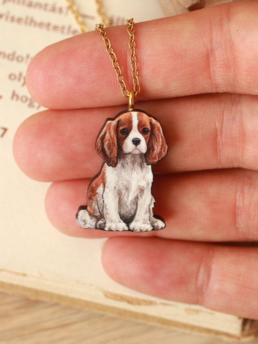 King Charles Spaniel necklace