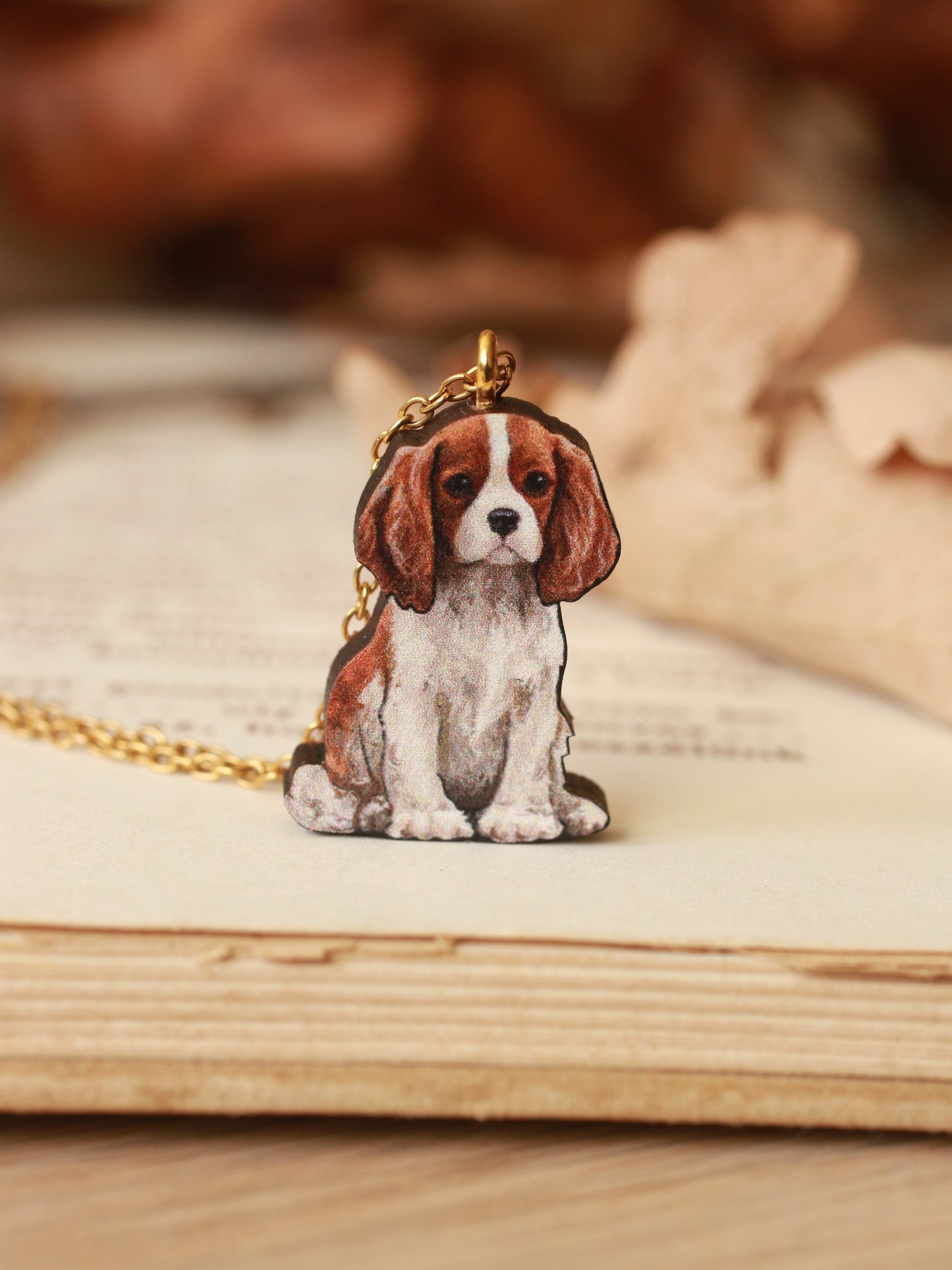 King Charles Spaniel necklace