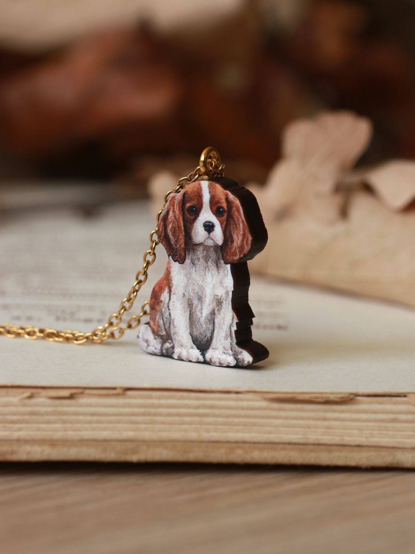 King Charles Spaniel necklace