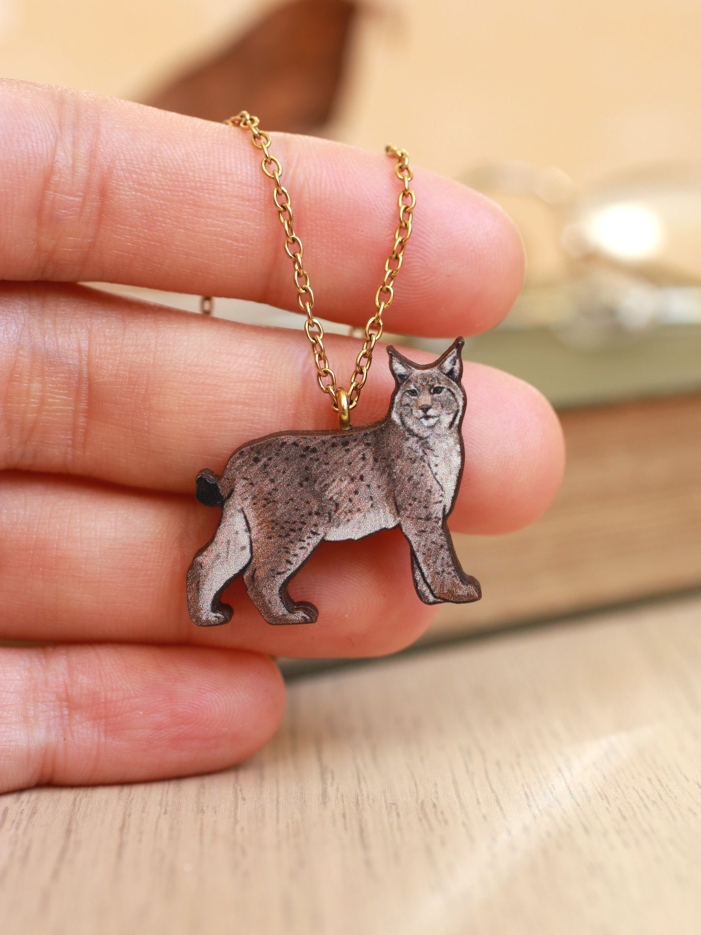 Lynx necklace