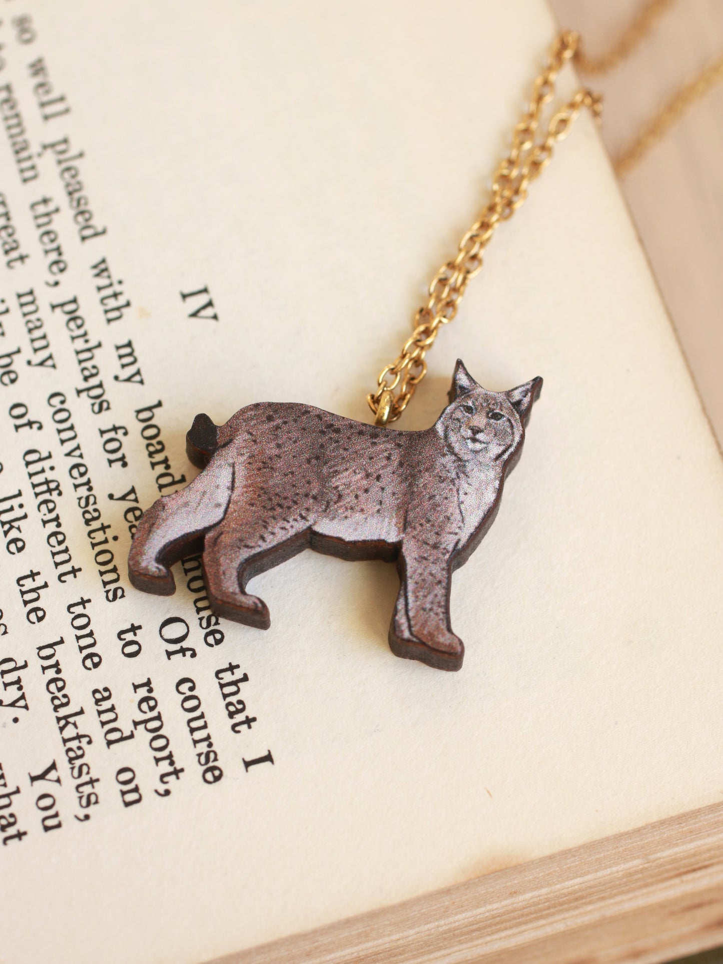 Lynx necklace