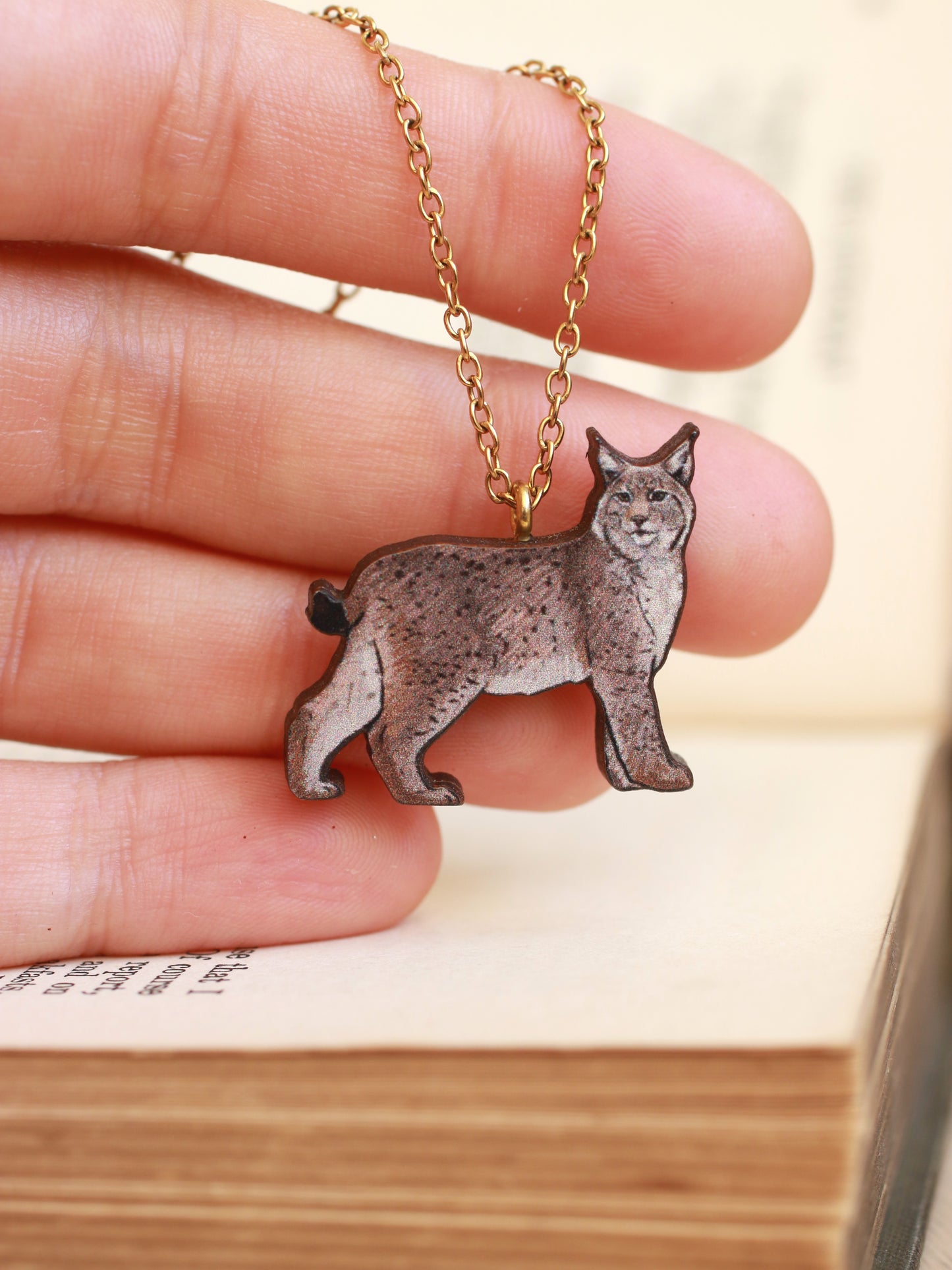 Lynx necklace
