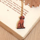 Vizsla necklace - wooden dog pendant