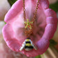 Bumblebee necklace