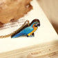 Blue Yellow Macaw necklace