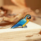 Blue Yellow Macaw necklace