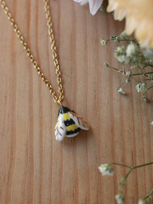 Bumblebee necklace