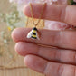 Bumblebee necklace