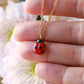 Ladybug necklace