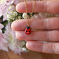 Ladybug necklace