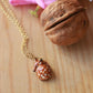 Fawn necklace in a walnut box