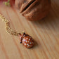 Fawn necklace in a walnut box